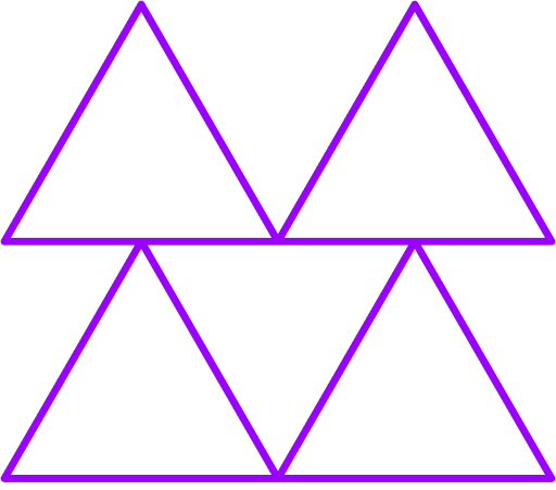 icone de triangles